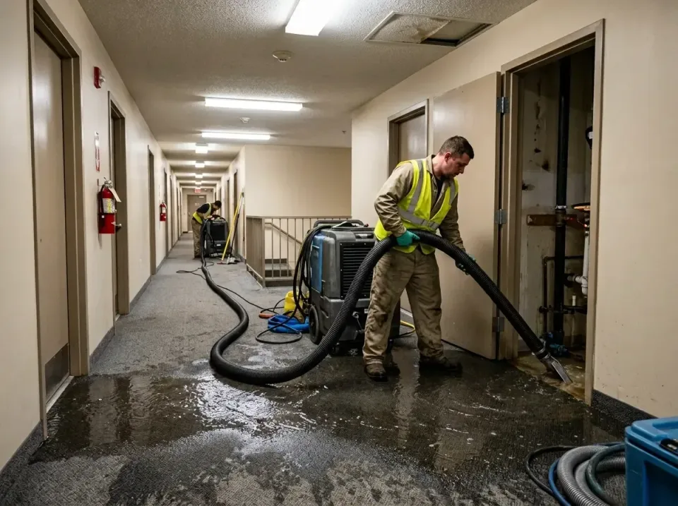 multi-unit-apartment-hallway-f-005 — frequently asked questions, Emergency Burst Pipe Water Extraction & Removal in Kalaeloa…